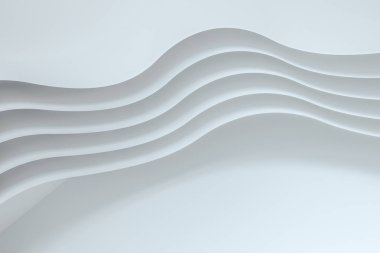 3d render eğrisi kağıt arka plan, renk renk arka plan
