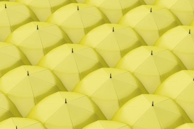 3d render, beyaz arka plan ile şemsiye