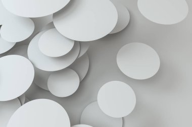 3B işleme, daire çerçevesi kartı şablonu