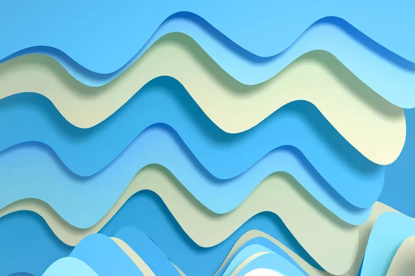 Fondo de papel de curva de representación 3d, fondo de color de tinte —  Fotos de Stock