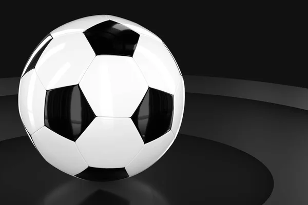 Fotbolls- och inomhusarenor, 3D-rendering. — Stockfoto