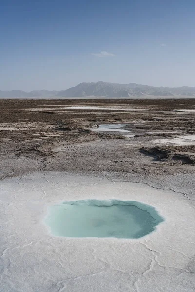 Sós Szárazföldön Fénykép Qinghai Kína — Stock Fotó
