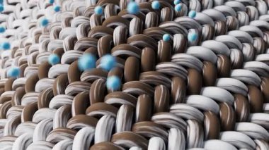 Dalga örtüsünü mikroskobik detaylarla temizlemek, 3D görüntüleme.