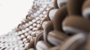 Dalga örtüsünü mikroskobik detaylarla temizlemek, 3D görüntüleme.