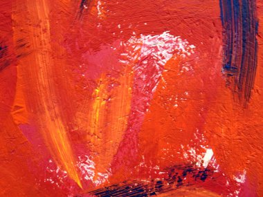 Çimento duvarında boya soyut Dabs.