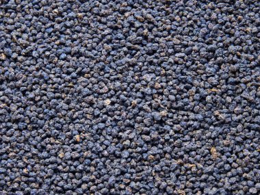 Toz siyah çay. Gıda.