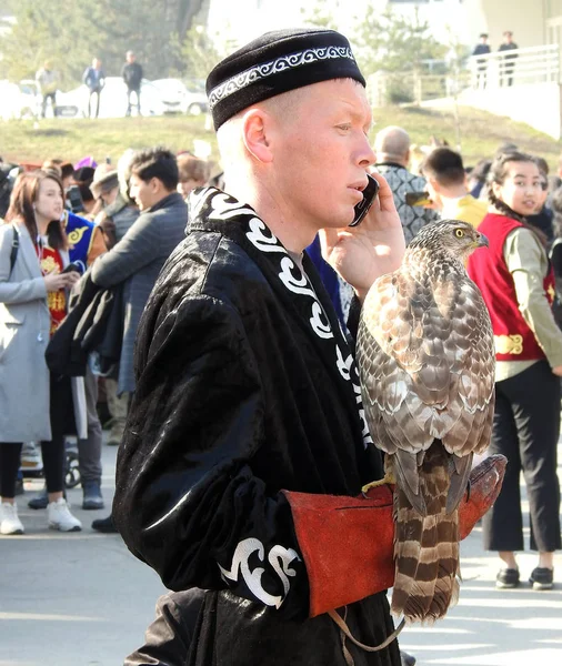 Almaty Kazajstán Marzo 2019 Almaty Celebró Fiesta Nauryz Gente Común —  Fotos de Stock