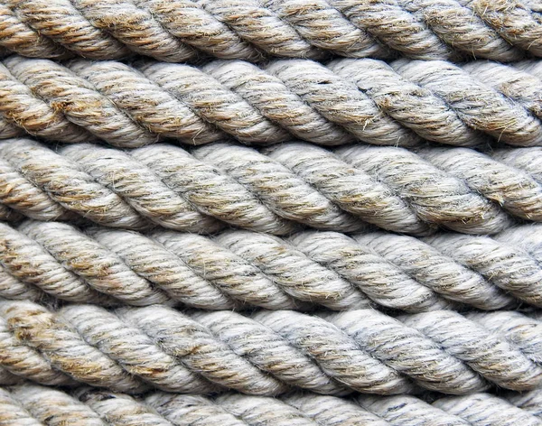 Gemi halatı. Doku. Arka plan.