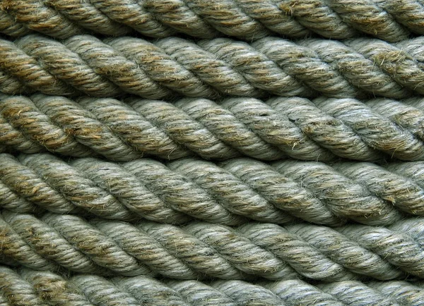 Ship Rope Texture Background — Stock Photo, Image