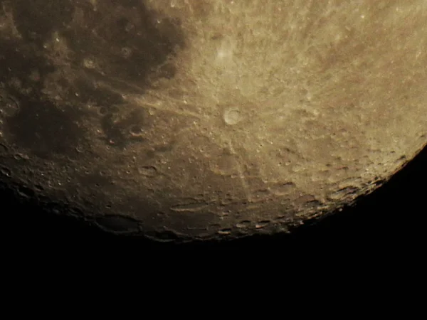 Astronomie Gros Plan Lune — Photo