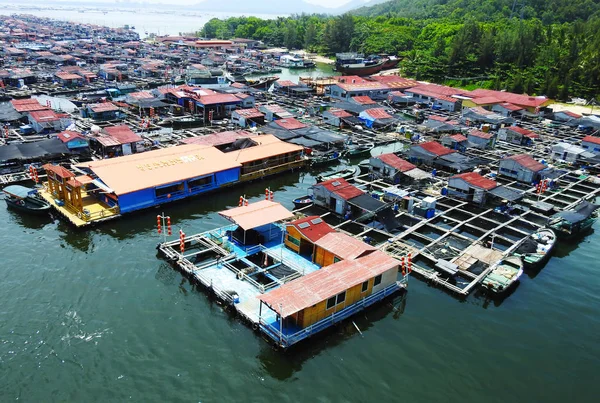 Hainan Sanya China Juli 2019 Ein Fischerdorf Das Seine Lebensart — Stockfoto