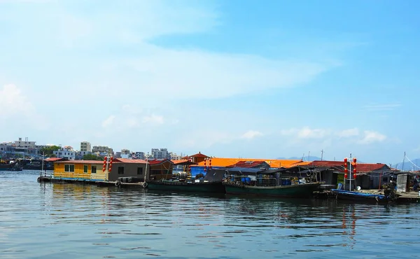 Hainan Sanya Chine Juillet 2019 Village Pêcheurs Qui Conservé Son — Photo