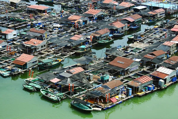 Hainan Sanya China Juli 2019 Ein Fischerdorf Das Seine Lebensart — Stockfoto