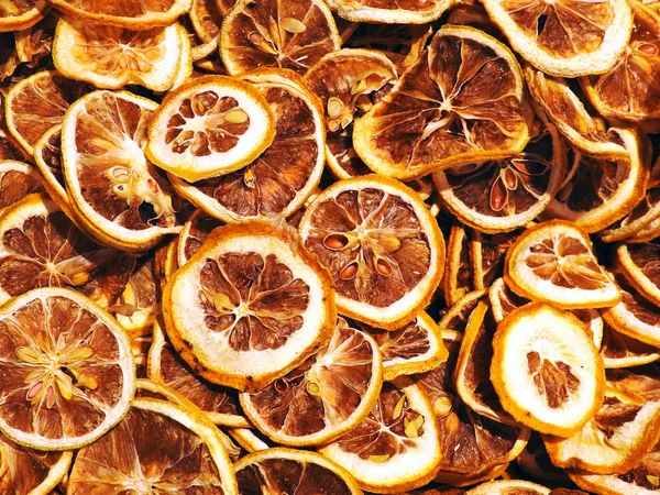 Dried Oranges Great Background Food — Stock Photo, Image