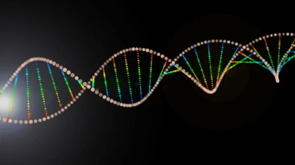 Dna Formação Médica Tecnológica Ícone Saúde Ciência — Fotografia de Stock