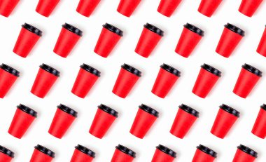 Kağıt bardak deseni.