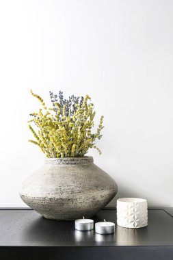 İç tasarım nesneleri.