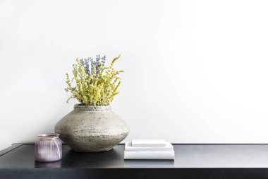 İç tasarım nesneleri.