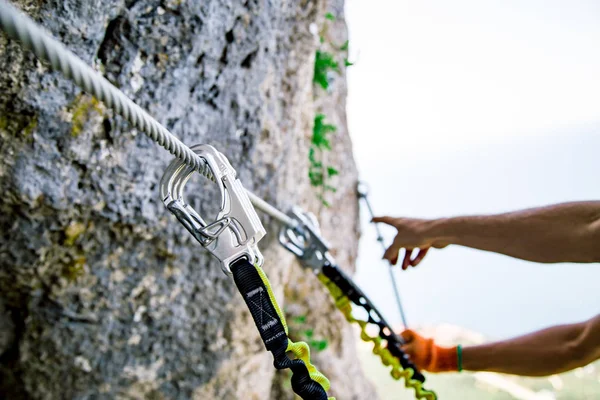 El montañismo en la Crimea . — Foto de Stock