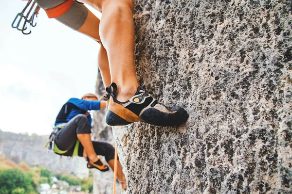 Climbing shoe photo. — Stock Photo, Image