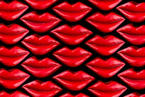 Schokolade Lippen Bonbons. — Stockfoto