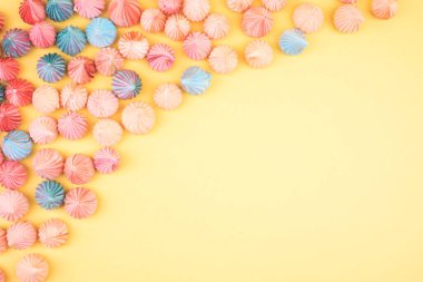 Renkli tatlı deseni.