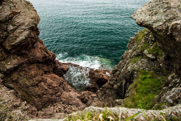 Meer aus Japan und Felsen — Stockfoto