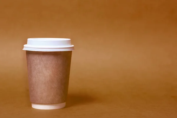Pappbecher für Kaffee — Stockfoto