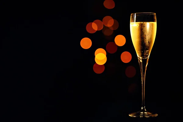Champagne in the glass — Stock Photo, Image