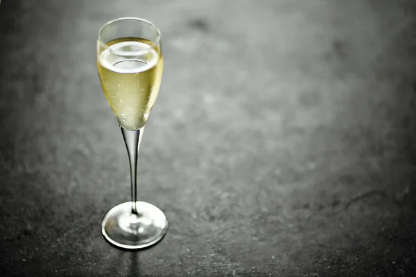 Champagne in een glas — Stockfoto