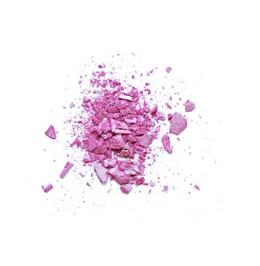 Kırık pembe bir göz farı makyaj