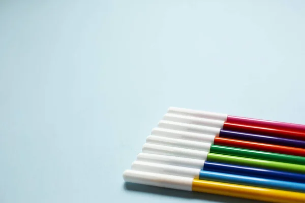 Penna pennarello colorata — Foto Stock