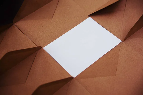 Composition with envelope — Stock Photo, Image