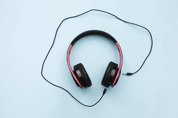 Headphones on background — Stock Photo, Image