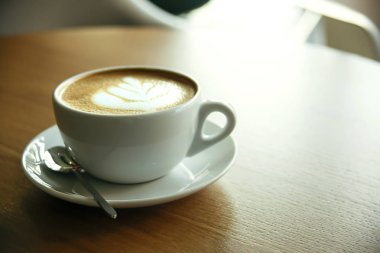 Sıcak cappucino Fincan