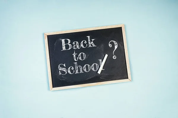 Back to school chalk board — Stock Photo, Image