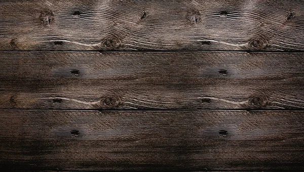 Wooden Dark Background Old Wood Texture Top View — Stock Photo, Image