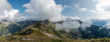 Lichtenstein alplerde Dağlar.