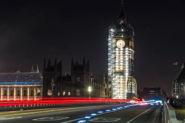 Big Ben di notte — Foto Stock