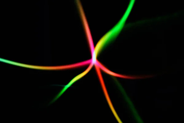 Izzó neon vonalak. — Stock Fotó