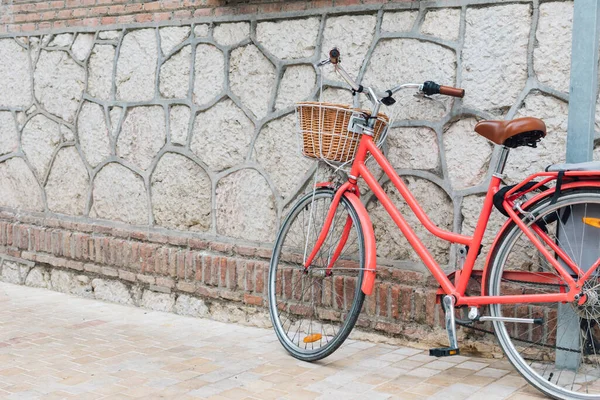 Città Rossa Bicicletta . — Foto Stock