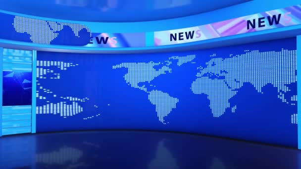 Virtual News Studio Green Screen Background Stock Video Footage By C Mus Graphic
