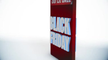 animasyon metin tasarımı modern tip animasyon beyaz arkaplan reklamında kırmızı