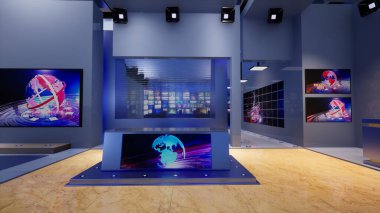 3D Sanal TV Stüdyo Haberleri, 3D illüstrasyon
