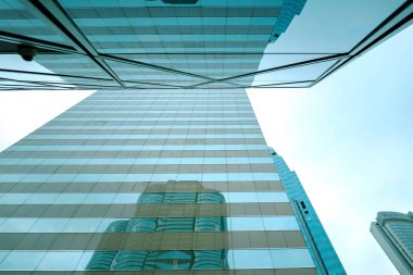 Ticari bina yakın çekim