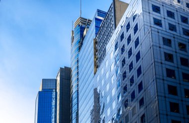 Ticari bina yakın çekim