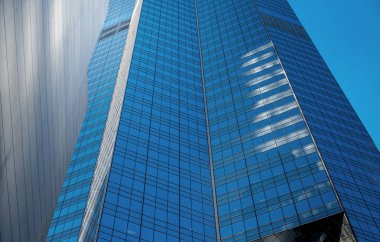 Ticari bina yakın çekim