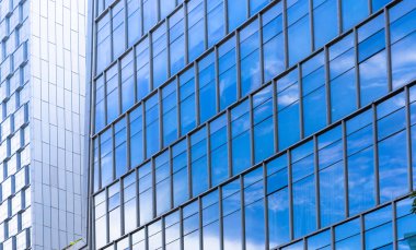 Ticari bina yakın çekim