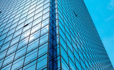 Ticari bina yakın çekim