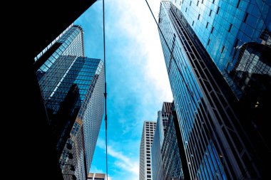 Ticari bina yakın çekim